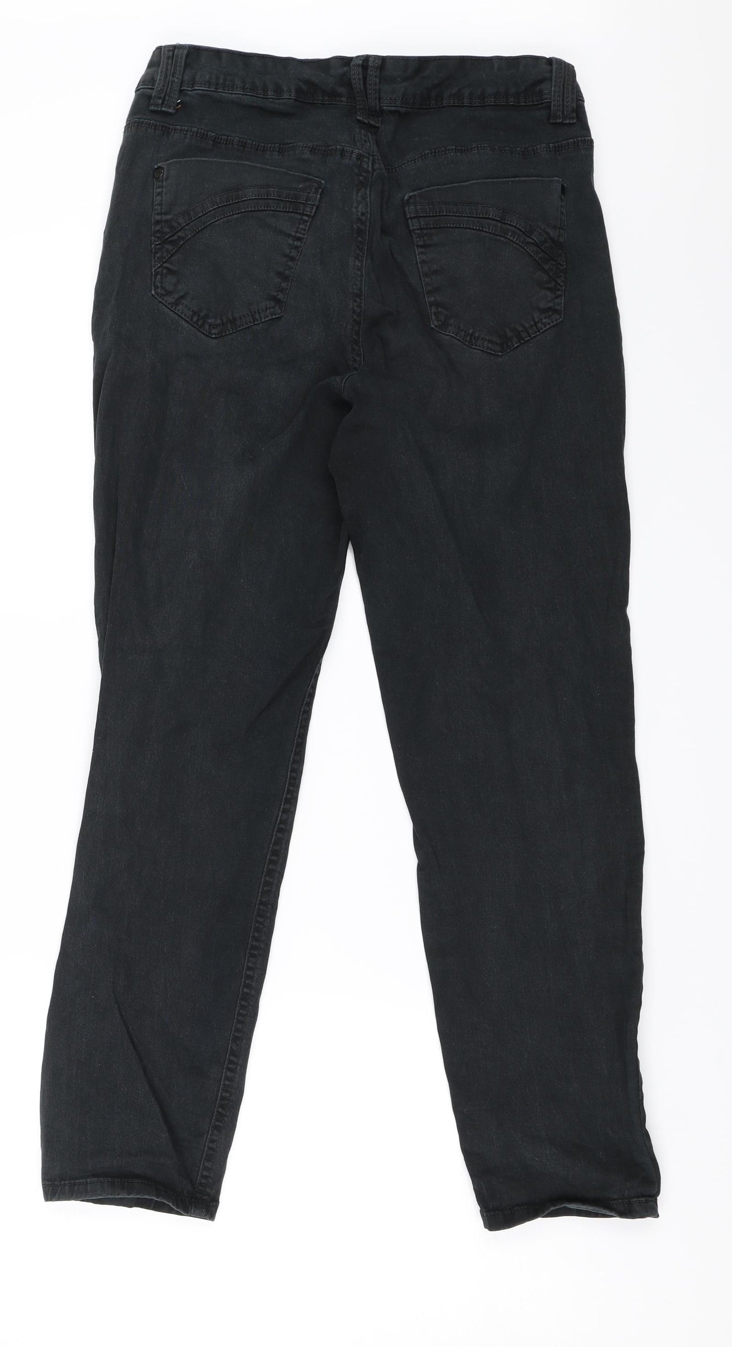 Bandolino Womens Black  Denim Skinny Jeans Size 10 L26 in