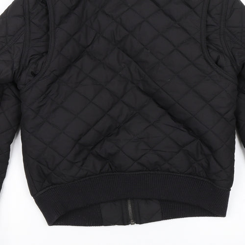 Divided Womens Black   Jacket  Size 8