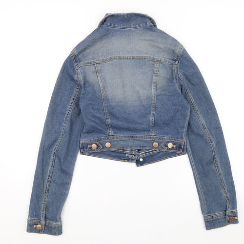 Divided Womens Blue   Jacket  Size 6