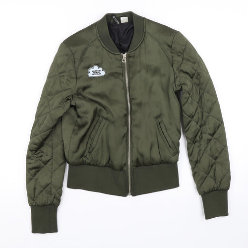 Divided Womens Green   Jacket  Size 6