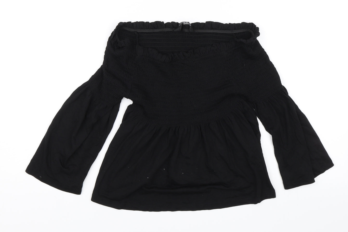 New Look Womens Black   Basic Blouse Size 10