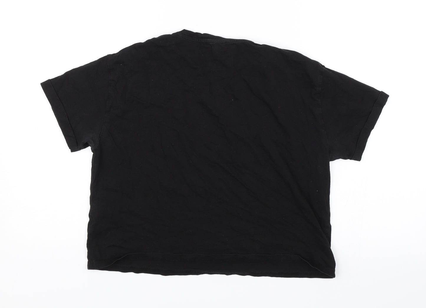 New Look Womens Black   Basic T-Shirt Size 8