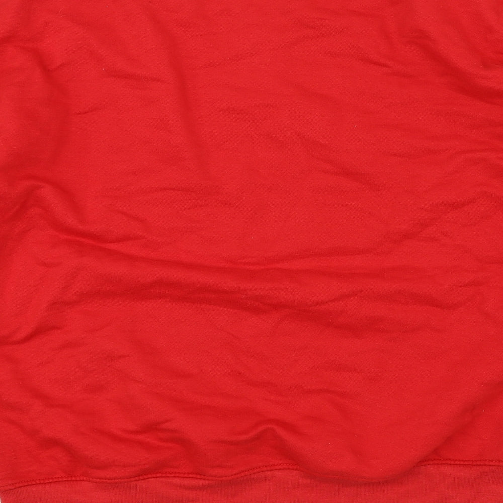 PRETTYLITTLETHING Womens Red   Pullover Jumper Size S