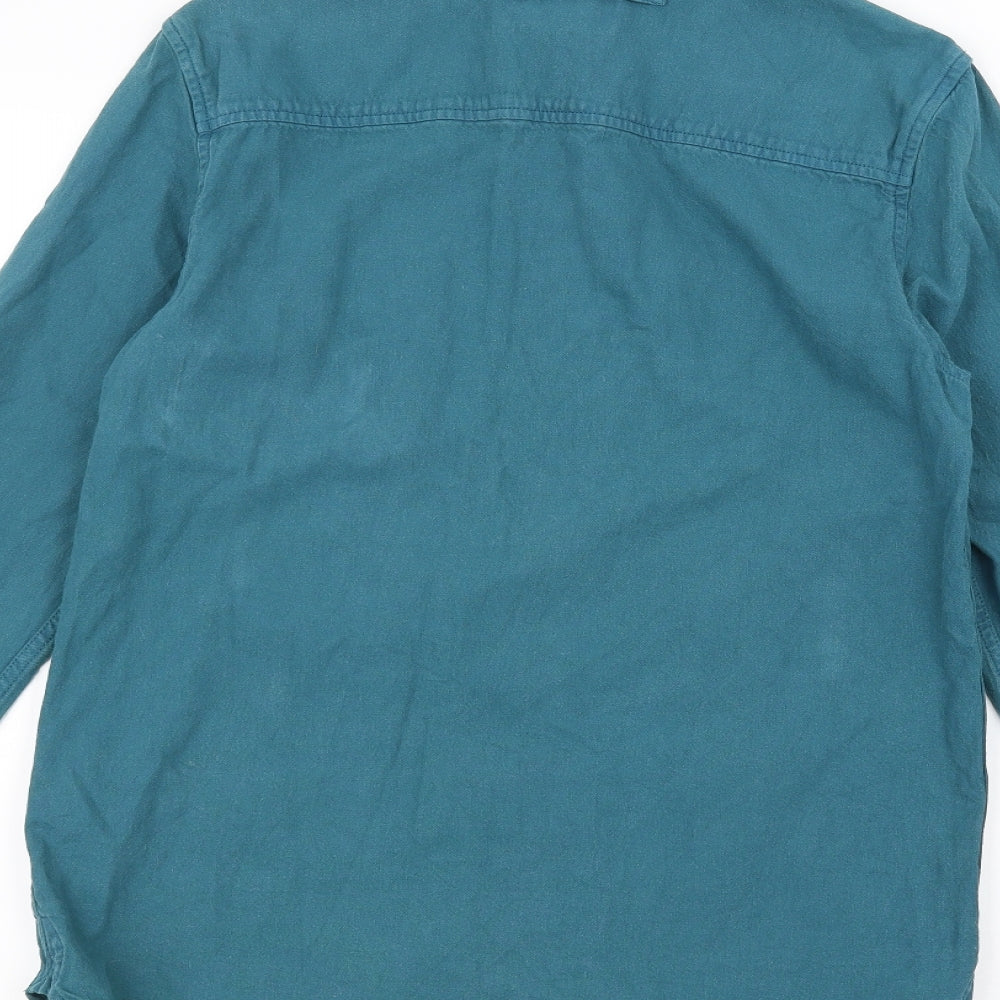 Topman Mens Blue    Dress Shirt Size XS