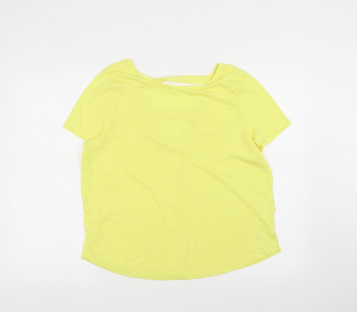 TU Womens Yellow   Basic T-Shirt Size 14