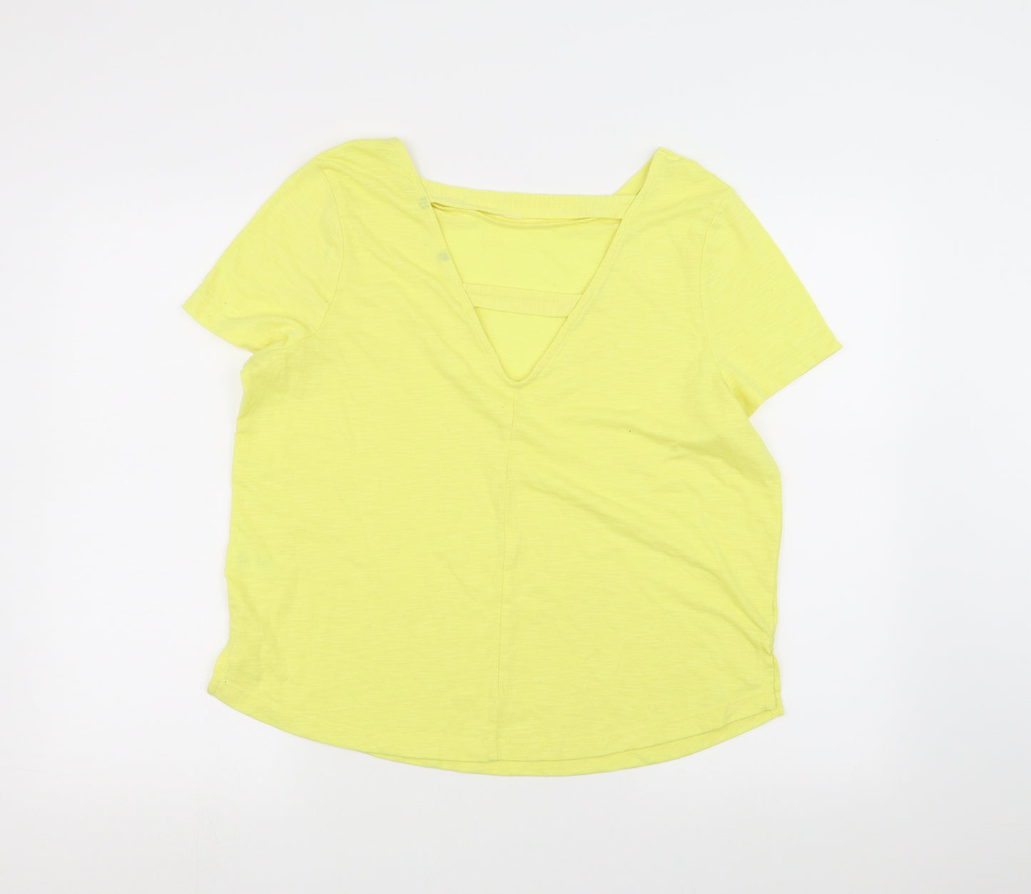 TU Womens Yellow   Basic T-Shirt Size 14