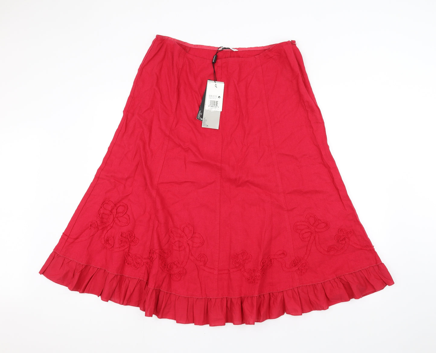 Marks and Spencer Womens Pink   A-Line Skirt Size 16