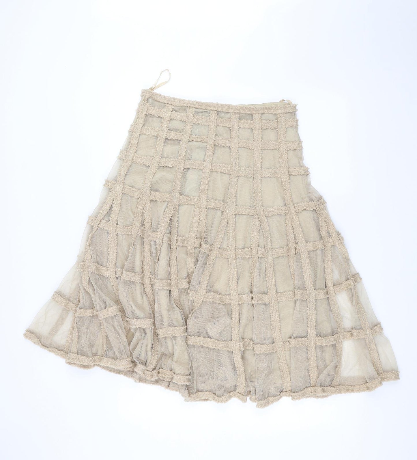 Per Una Womens Brown   A-Line Skirt Size 12