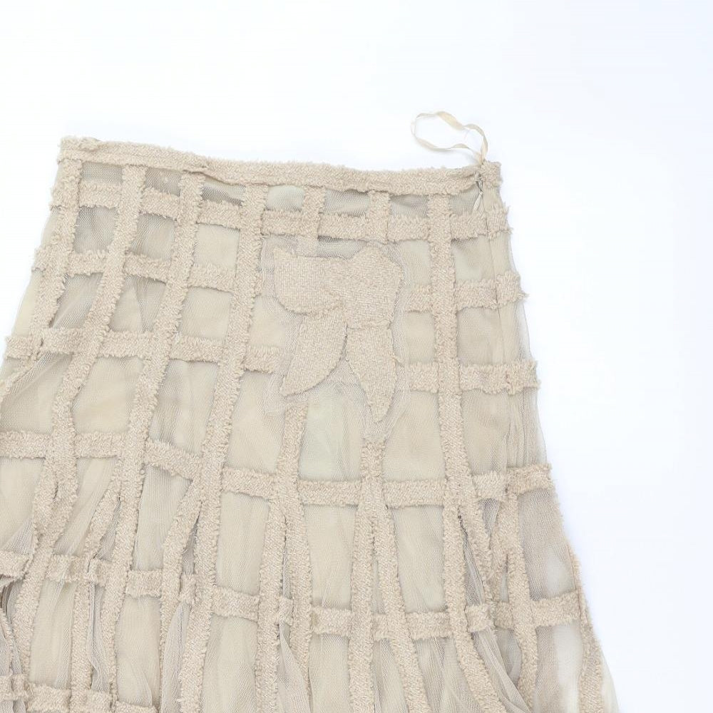 Per Una Womens Brown   A-Line Skirt Size 12
