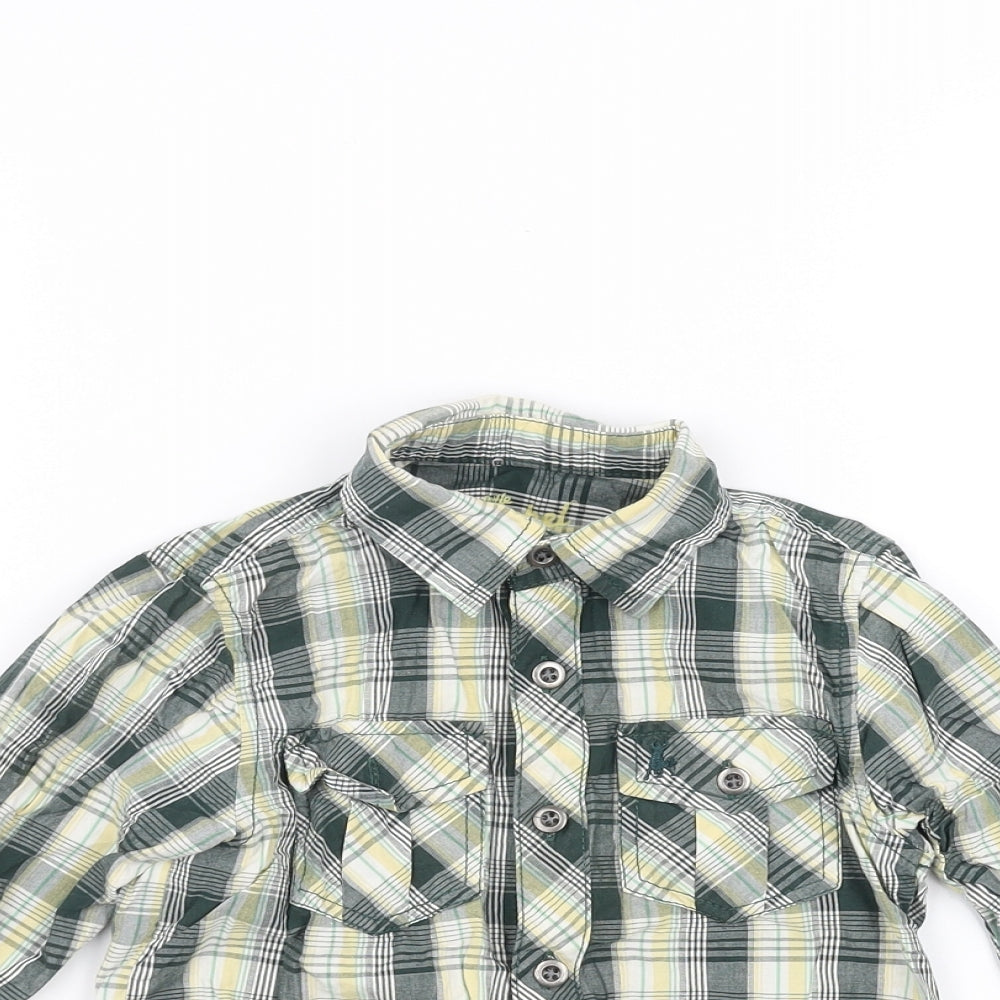 Earlydays Baby Grey   Basic Button-Up Size 18-24 Months