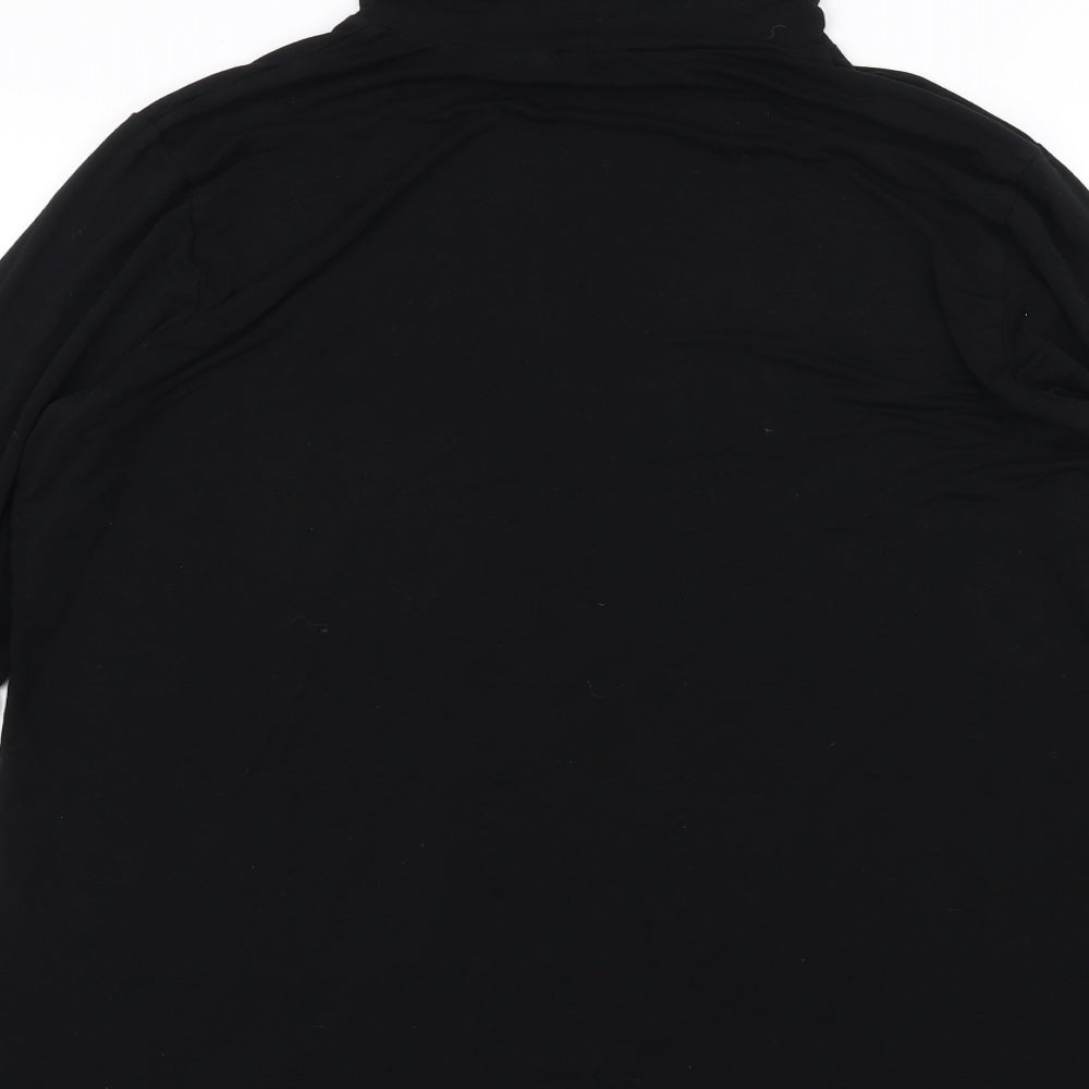 pep&co Womens Black   Basic T-Shirt Size 22