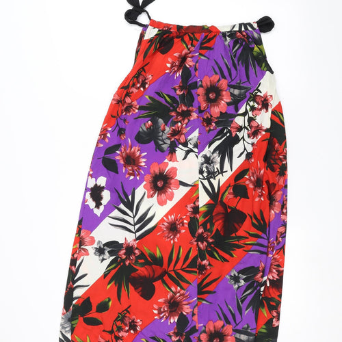 pep & Co Womens Multicoloured Floral  A-Line  Size 10