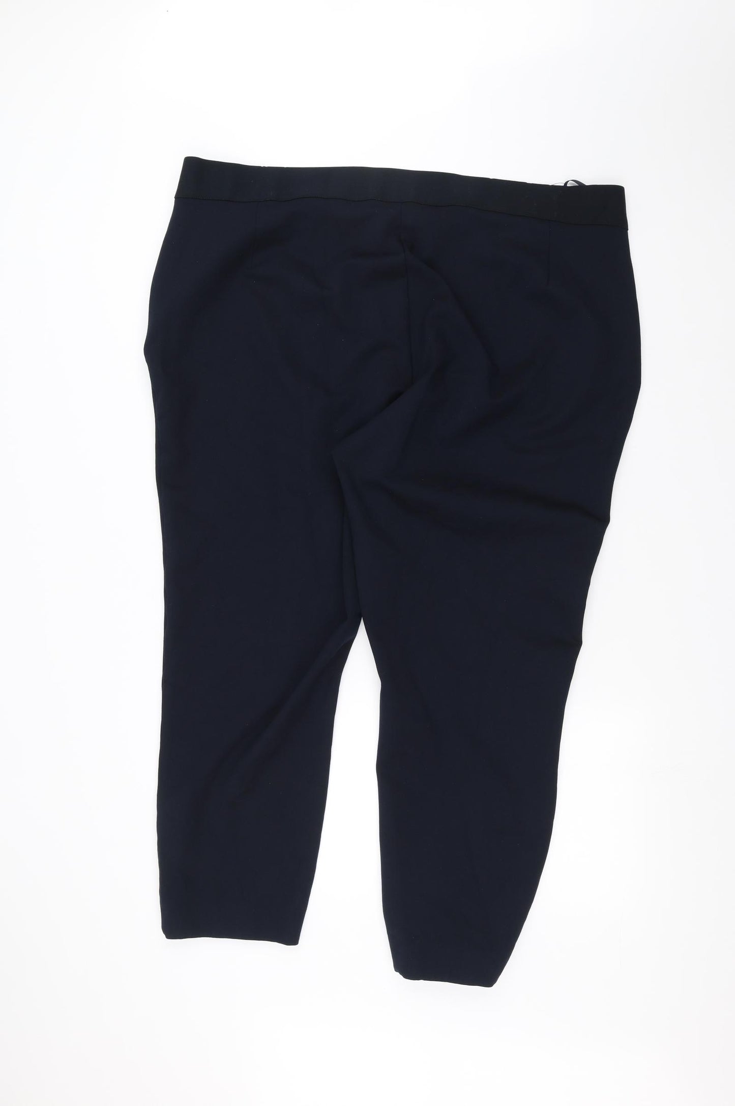 Marks and Spencer Womens Blue   Trousers  Size 26 L25 in