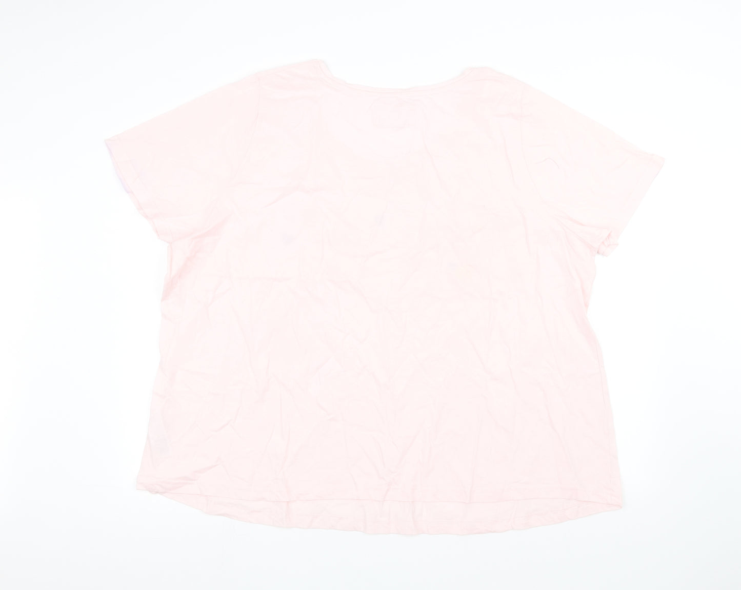 sleep Womens Pink   Basic T-Shirt Size 28