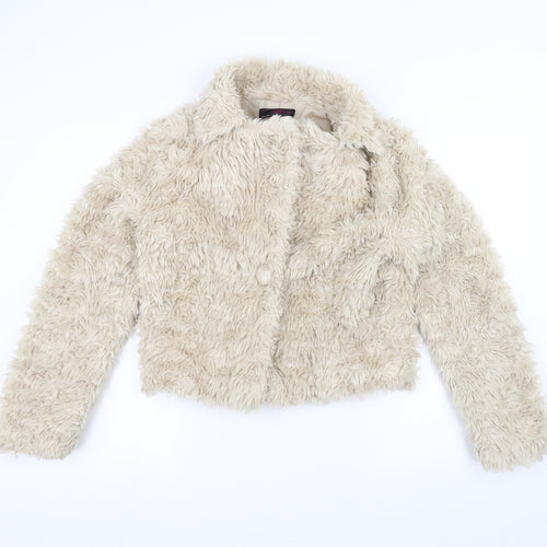New Look Womens White   Jacket  Size 10