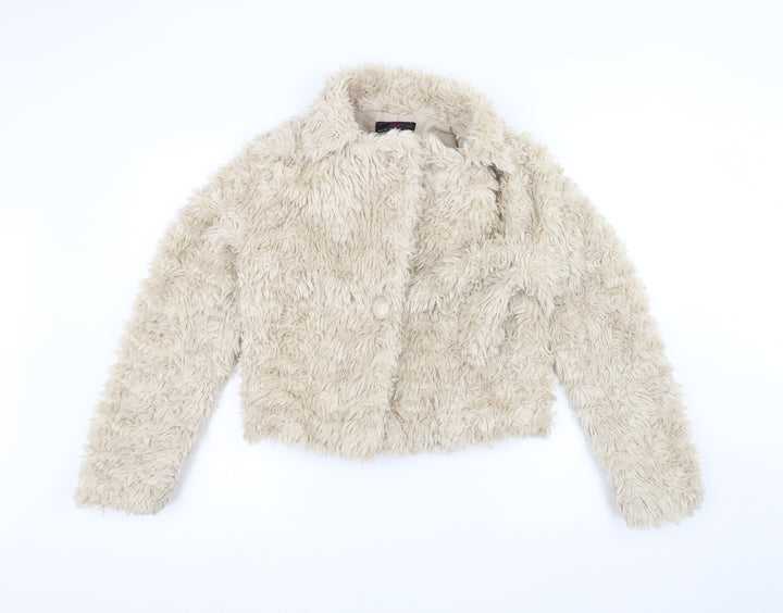 New Look Womens White Jacket Size 10