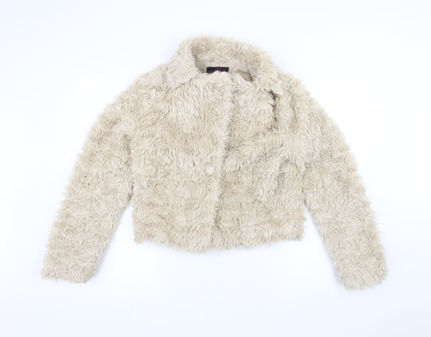 New Look Womens White   Jacket  Size 10