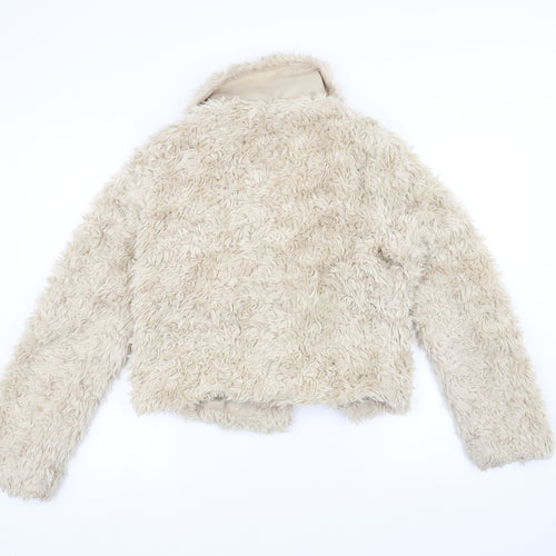 New Look Womens White   Jacket  Size 10