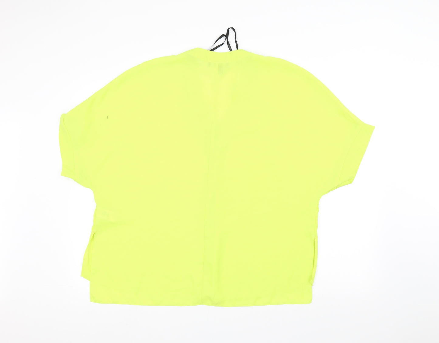 Primark Womens Yellow   Basic T-Shirt Size 14