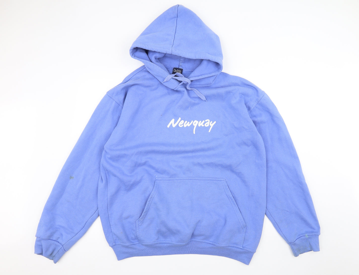 Hood Deluxe Mens Blue   Pullover Hoodie Size 2XL