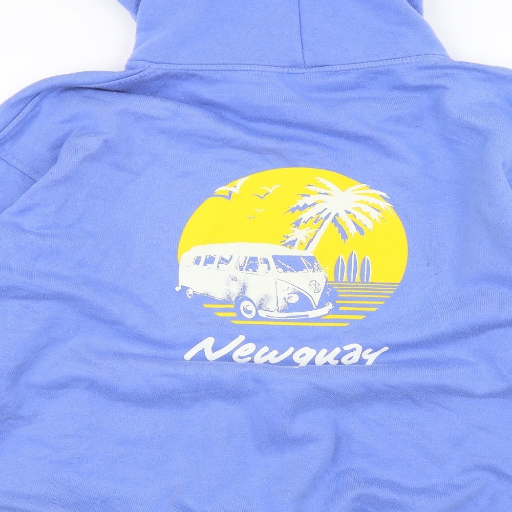 Hood Deluxe Mens Blue   Pullover Hoodie Size 2XL