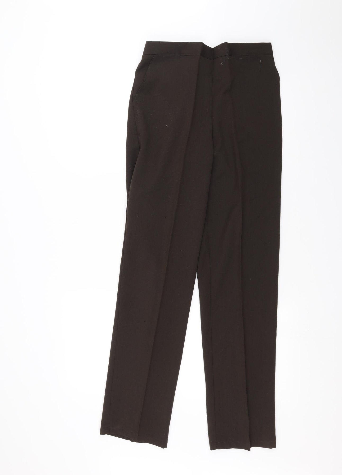 Classic Image Womens Brown   Trousers  Size 12 L28 in