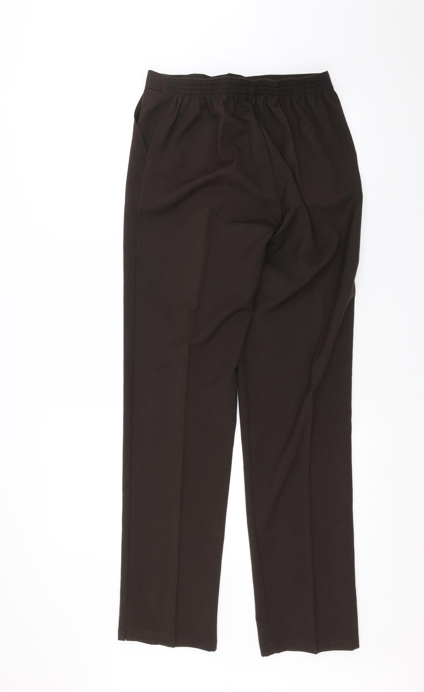 Classic Image Womens Brown   Trousers  Size 12 L28 in