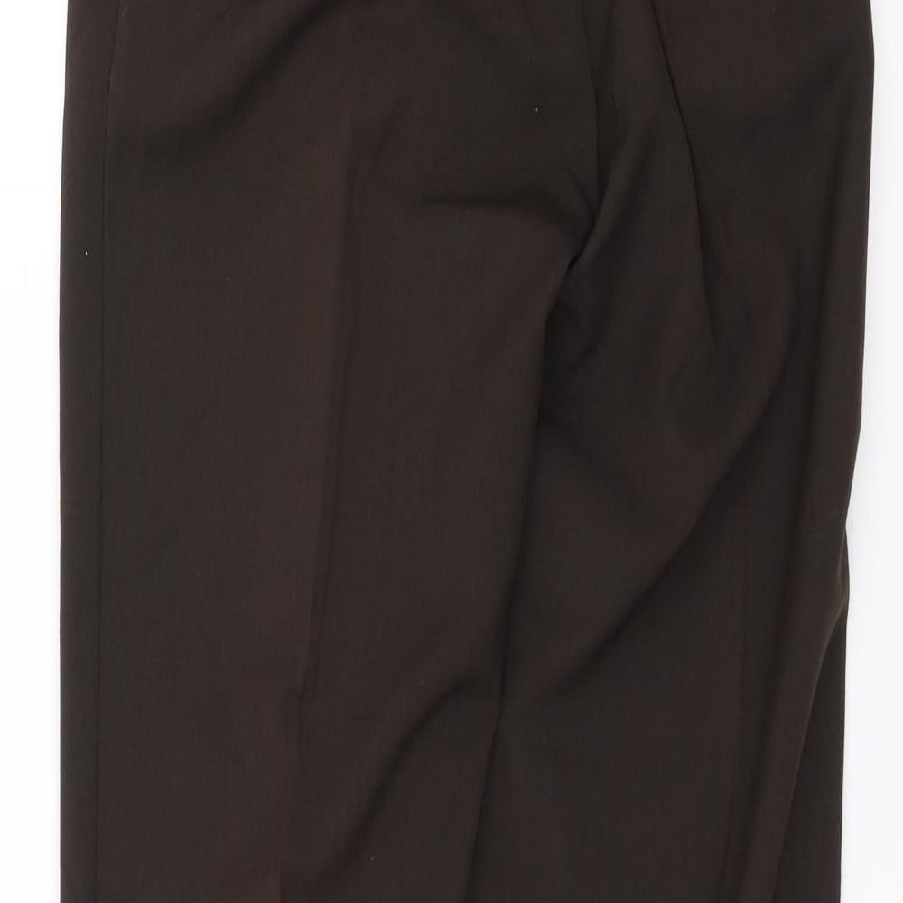 Classic Image Womens Brown   Trousers  Size 12 L28 in
