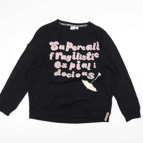 DISN Womens Black   Pullover Jumper Size L  - Disney