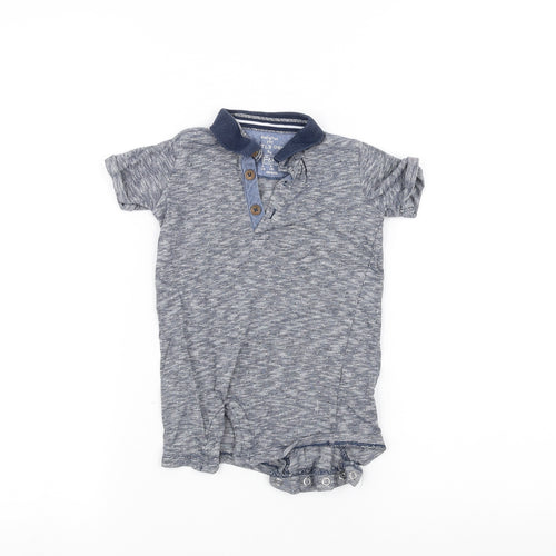 F&F Baby Blue   Babygrow One-Piece Size 6-9 Months