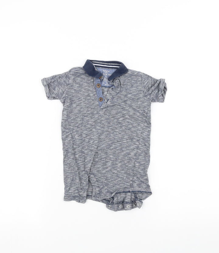 F&F Baby Blue Babygrow One-Piece Size 6-9 Months