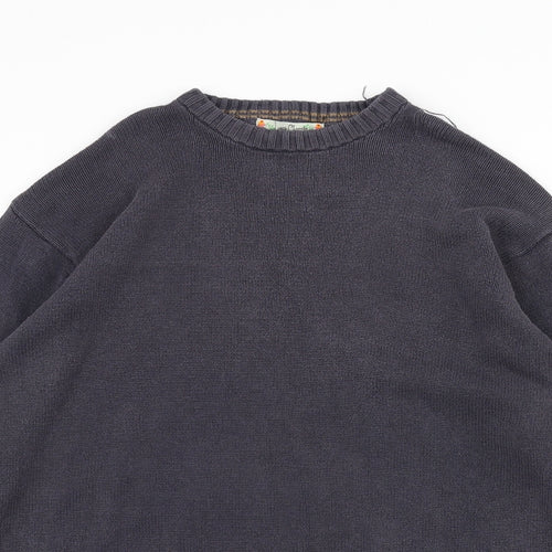 love change Mens Blue   Pullover Jumper Size M