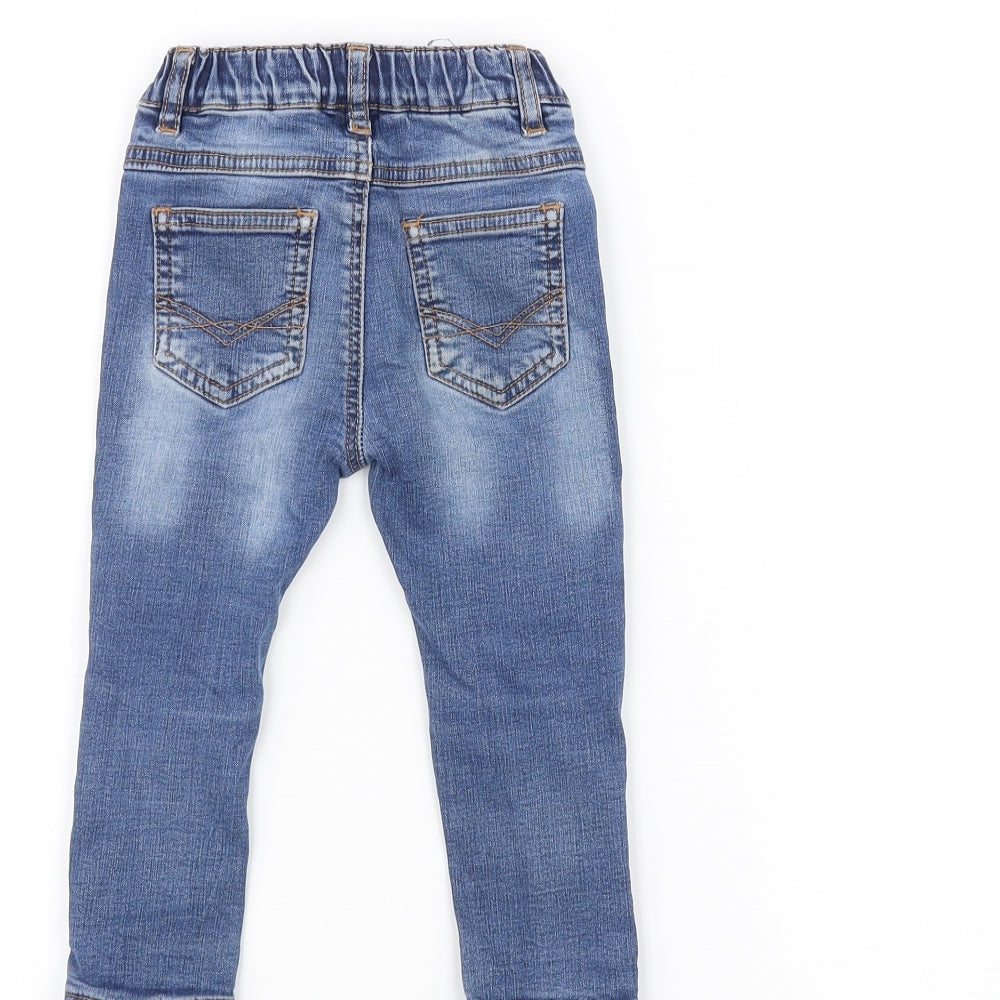 NEXT Baby Blue  Denim Jogger Jeans Size 9-12 Months