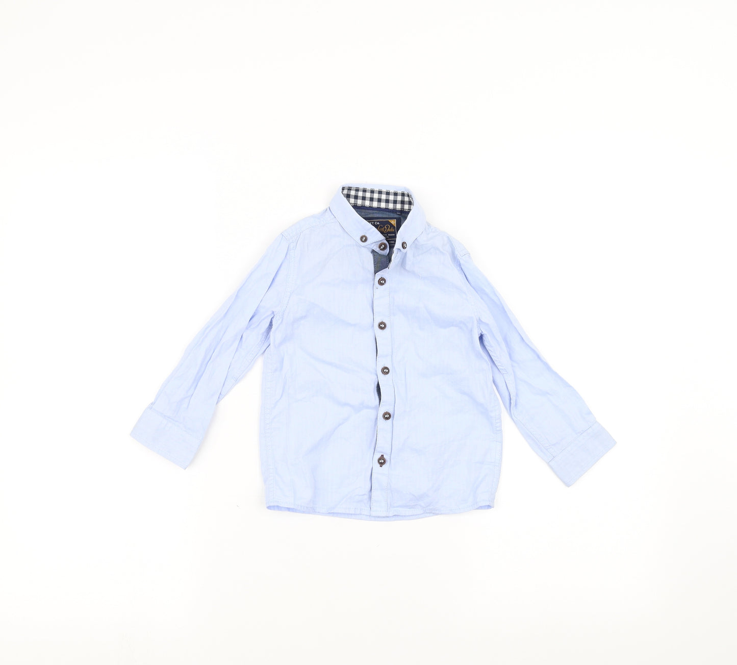 NEXT Baby Blue   Basic Button-Up Size 18-24 Months