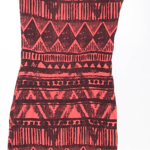 New Look Womens Red   Pencil Dress  Size 10