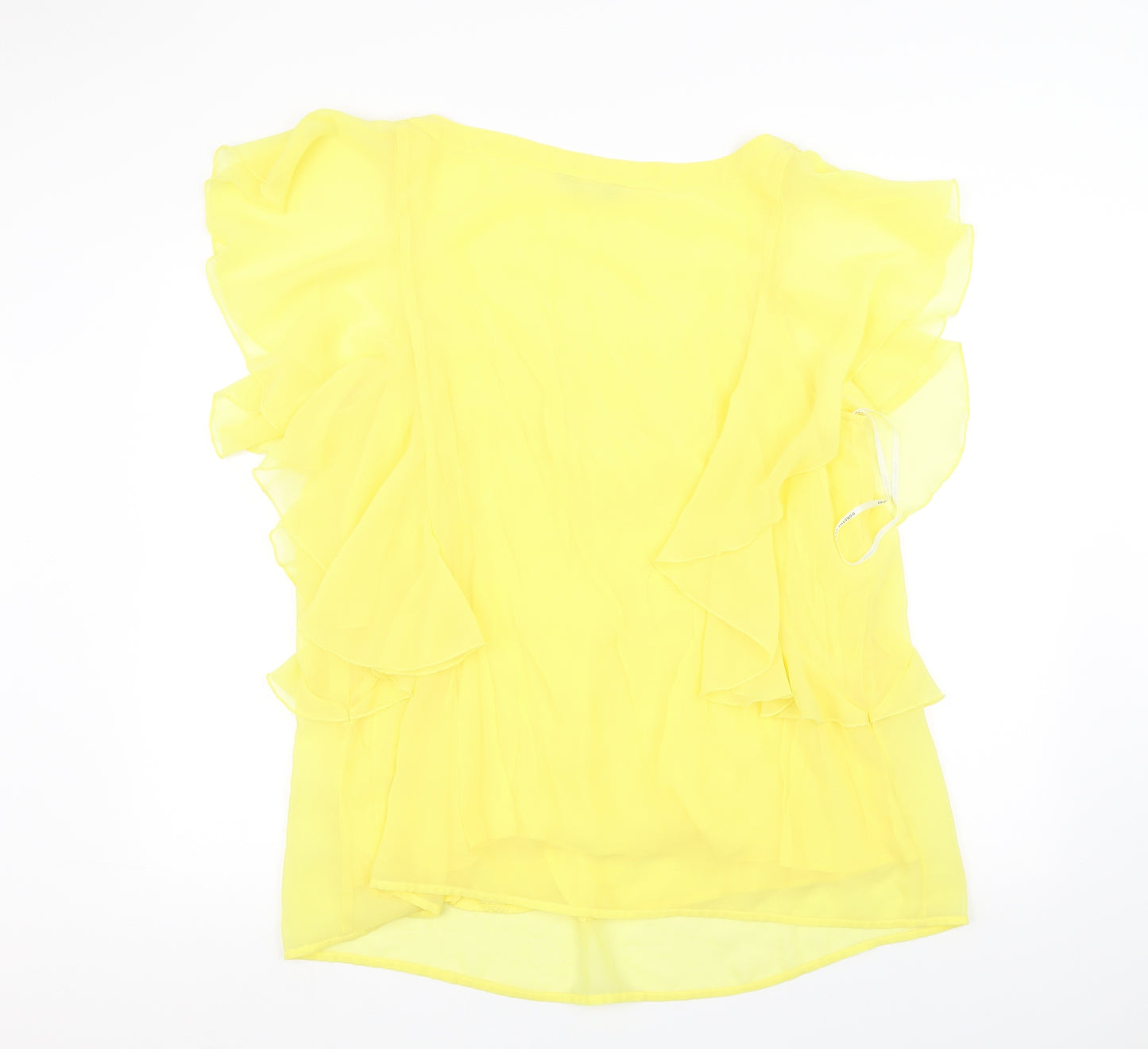 Dorothy Perkins Womens Yellow   Basic Blouse Size 20