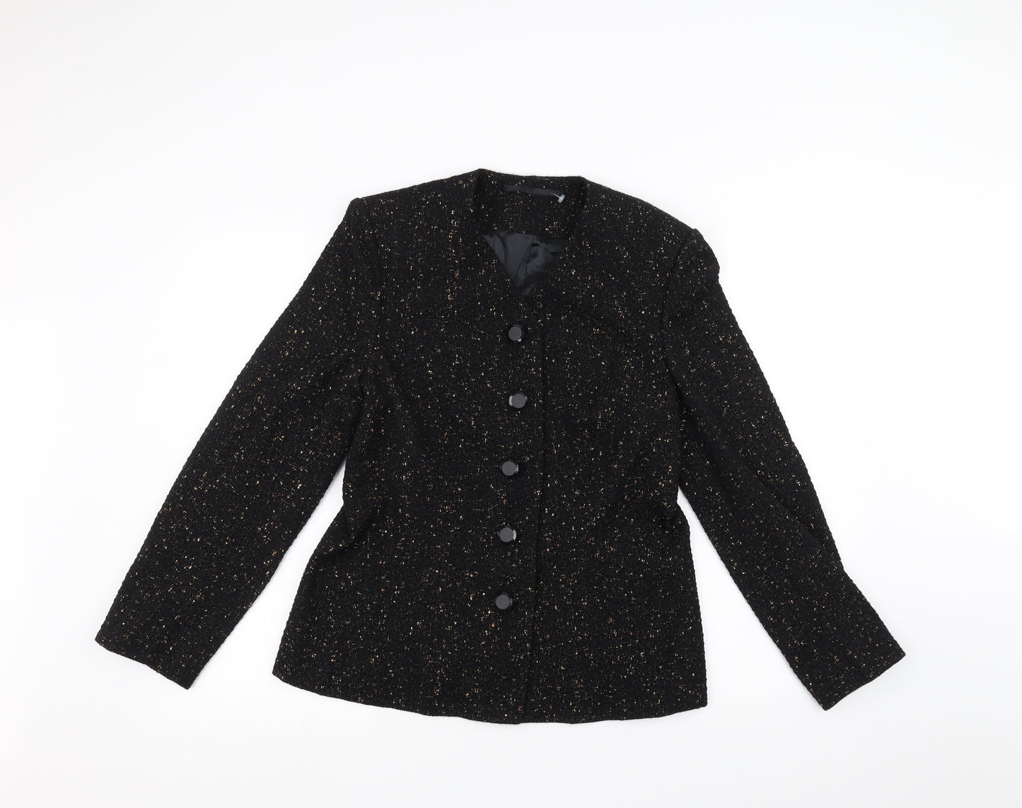 Preworn Womens Black   Jacket  Size 12