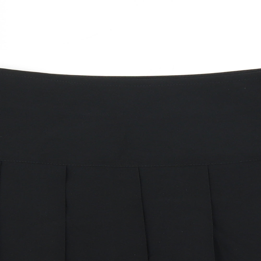 Preworn Womens Black   A-Line Skirt Size 14