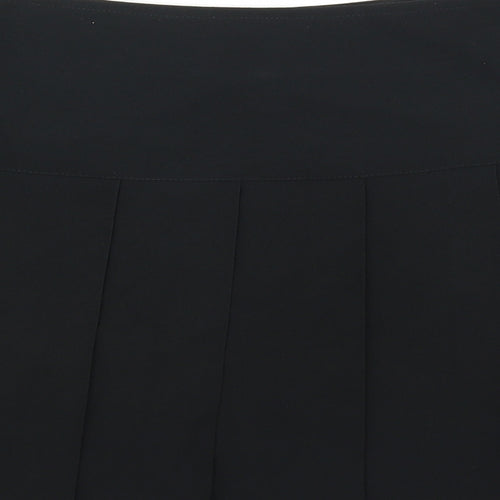 Preworn Womens Black   A-Line Skirt Size 14