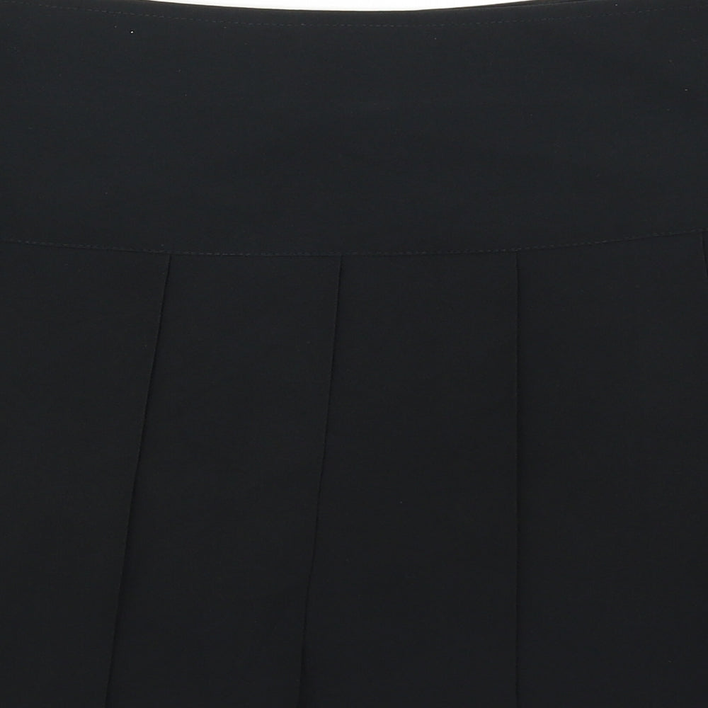 Preworn Womens Black   A-Line Skirt Size 14