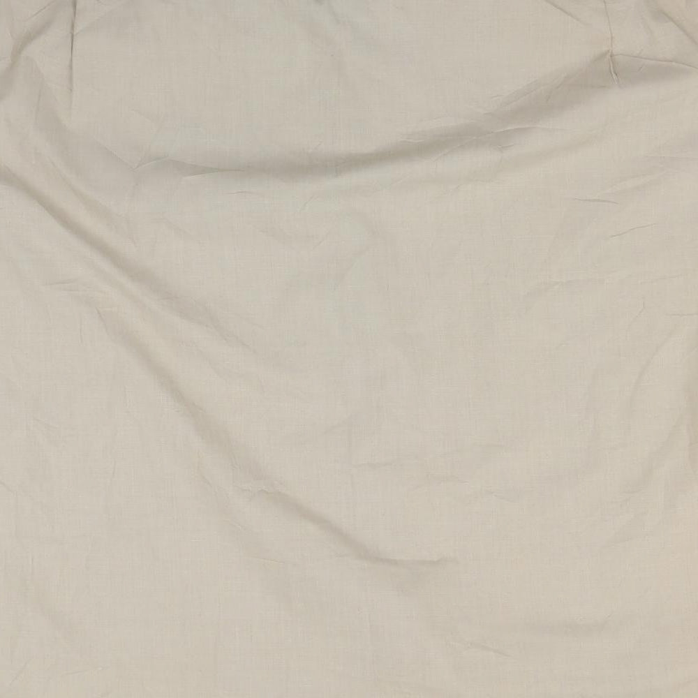 Cedar Wood State Mens Beige    Button-Up Size 17.5