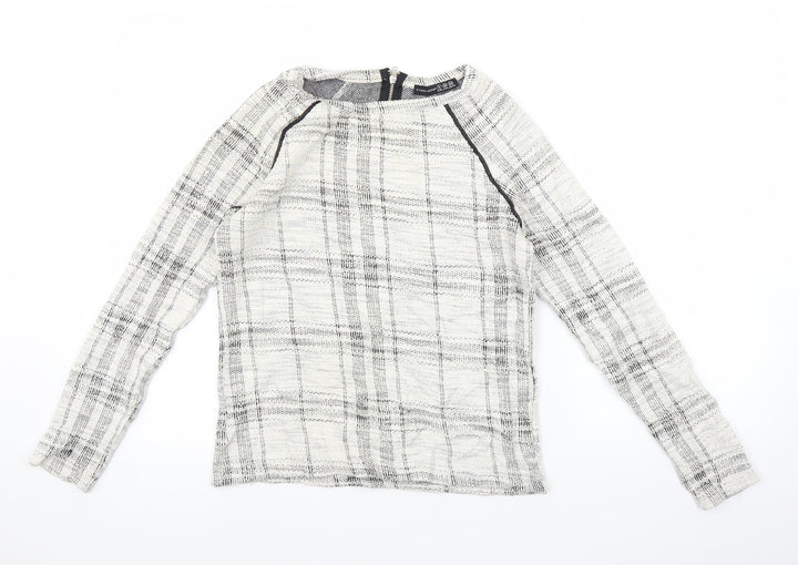 Atmosphere Womens White Pullover Jumper Size 8
