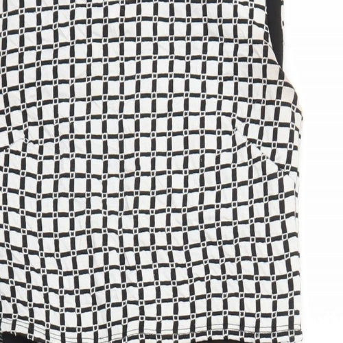 Miss Selfridge Womens White Floral  Pencil Dress  Size 6