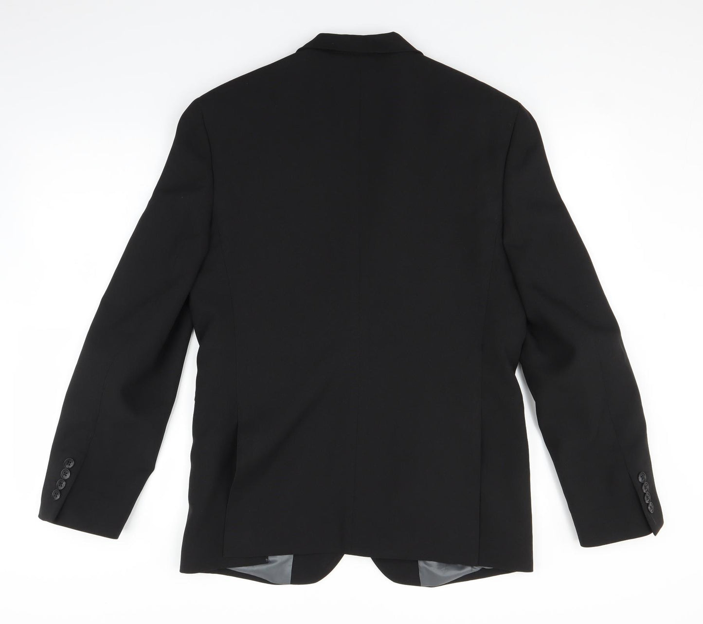 Primark Mens Black   Jacket Suit Jacket Size 38