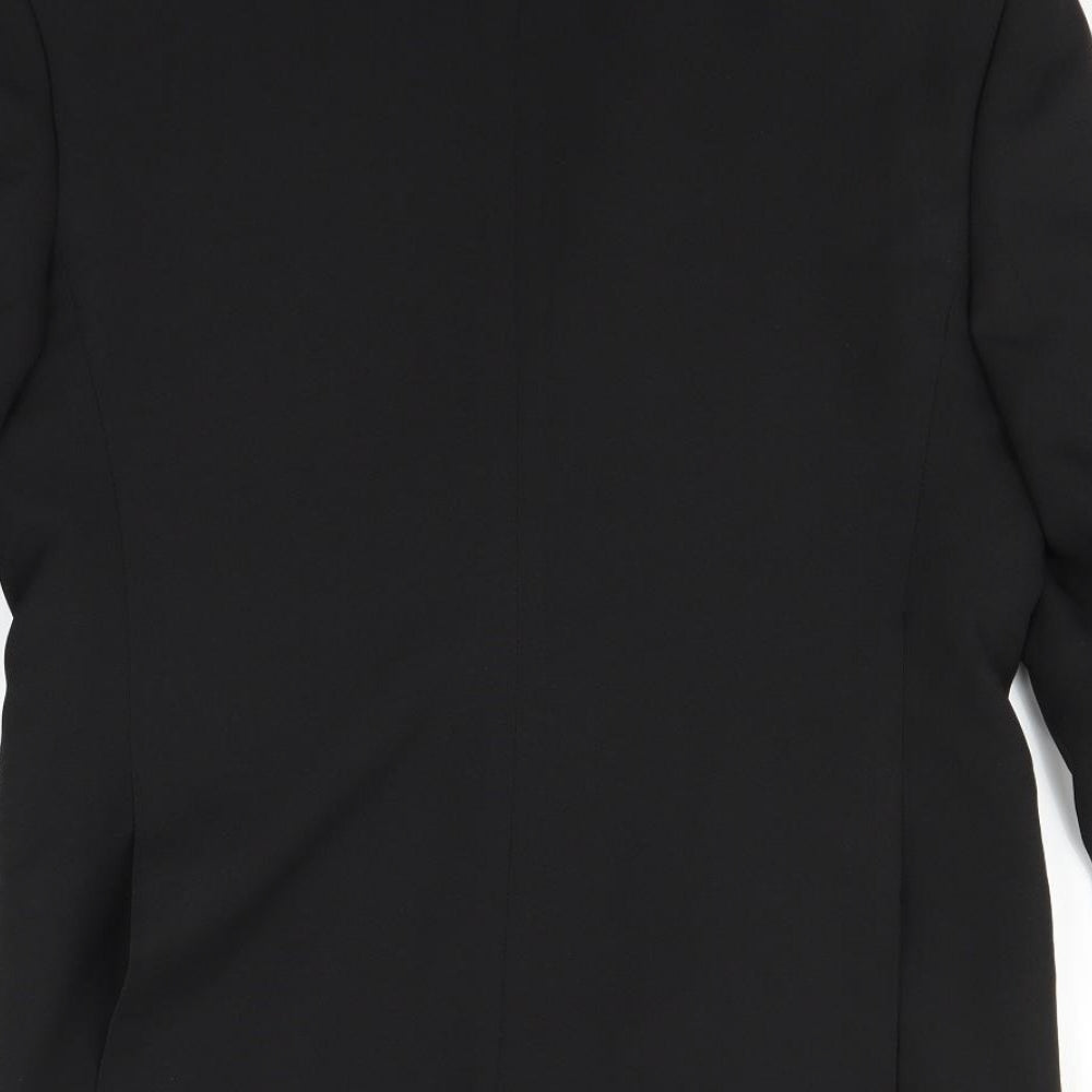 Primark Mens Black   Jacket Suit Jacket Size 38