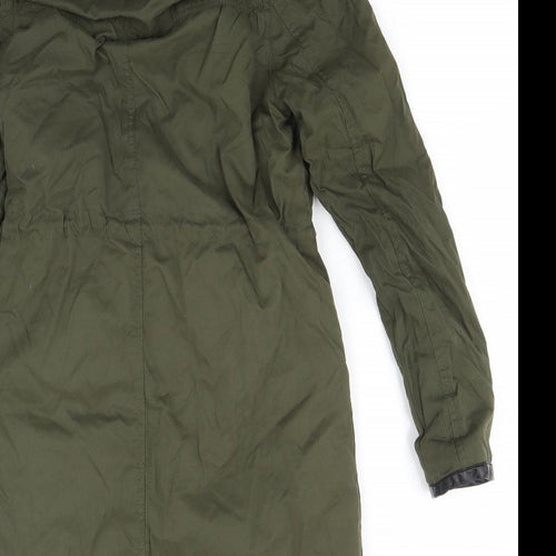 Atmosphere Womens Green   Parka Coat Size 6