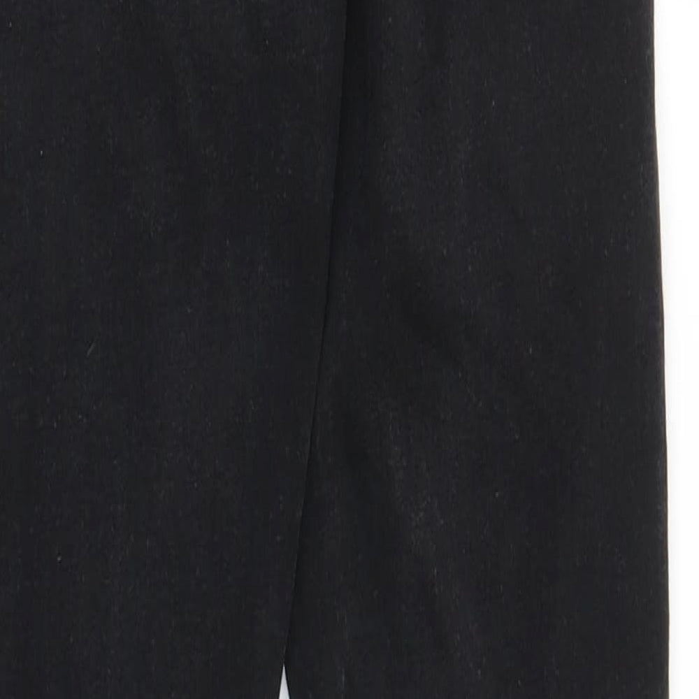 Denim & Co. Womens Black  Denim Skinny Jeans Size 10 L28 in