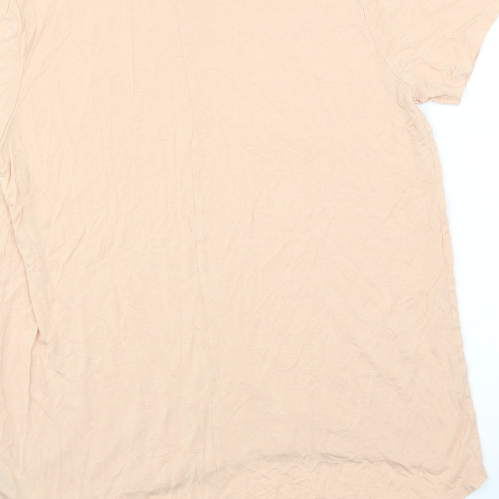 Primark Womens Beige   Basic T-Shirt Size S
