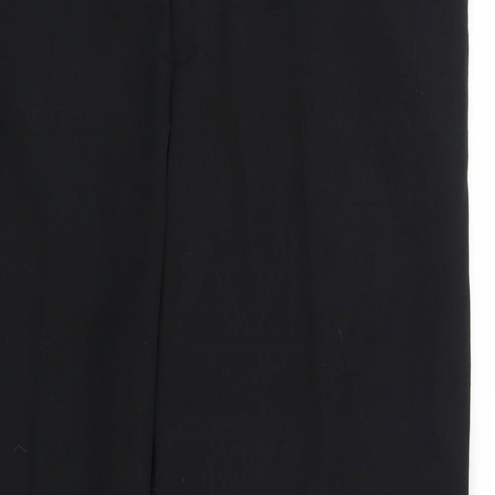 Burton Mens Black   Trousers  Size 36 in L30 in