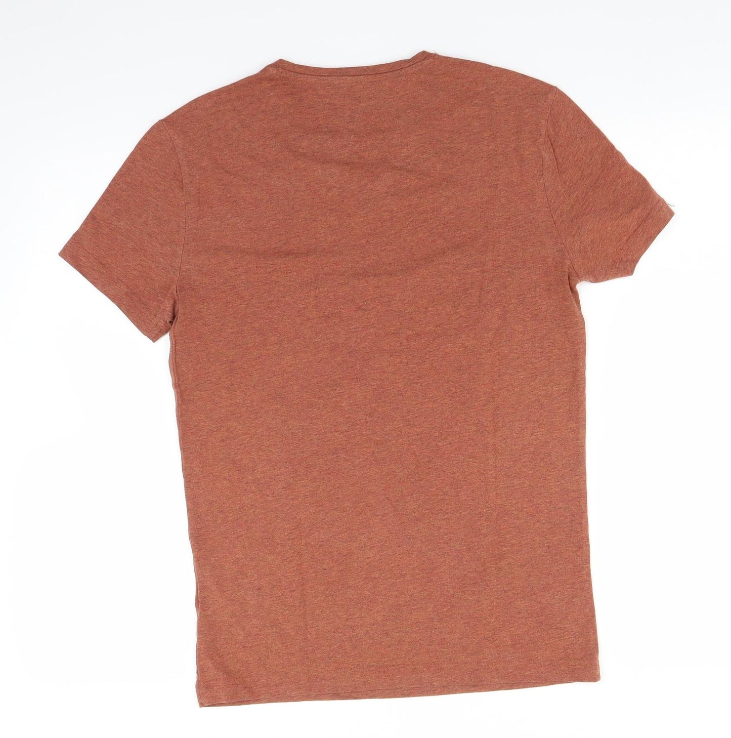 H&M Mens Orange    T-Shirt Size S